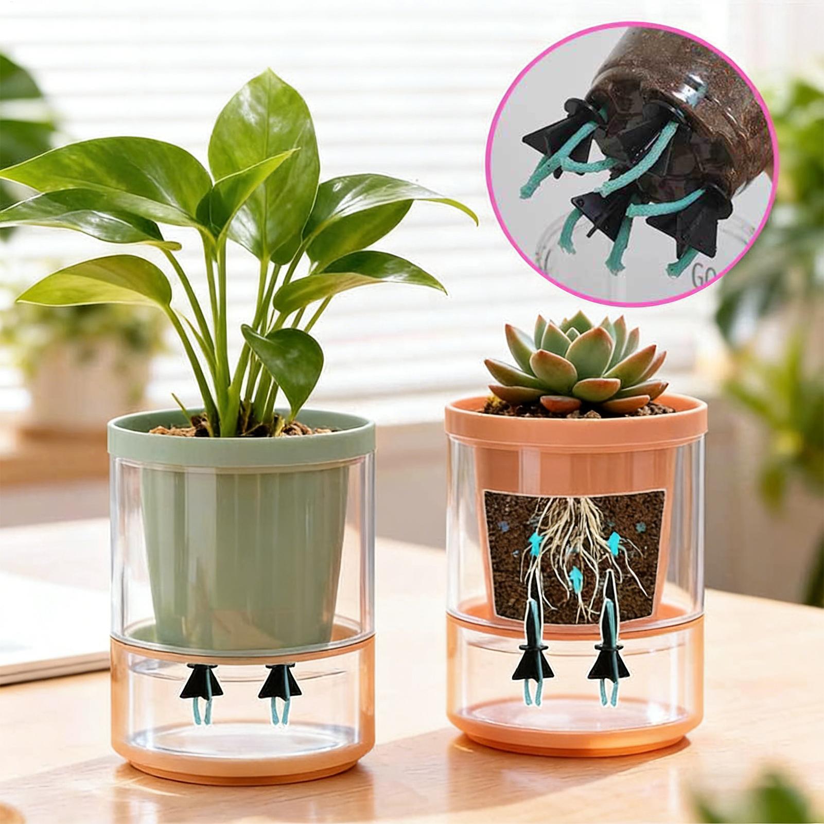 자가 급수 플랜터 인서트 4개 자동 재사용 가능 원예  - Self Watering Insert 리뷰 및 가격