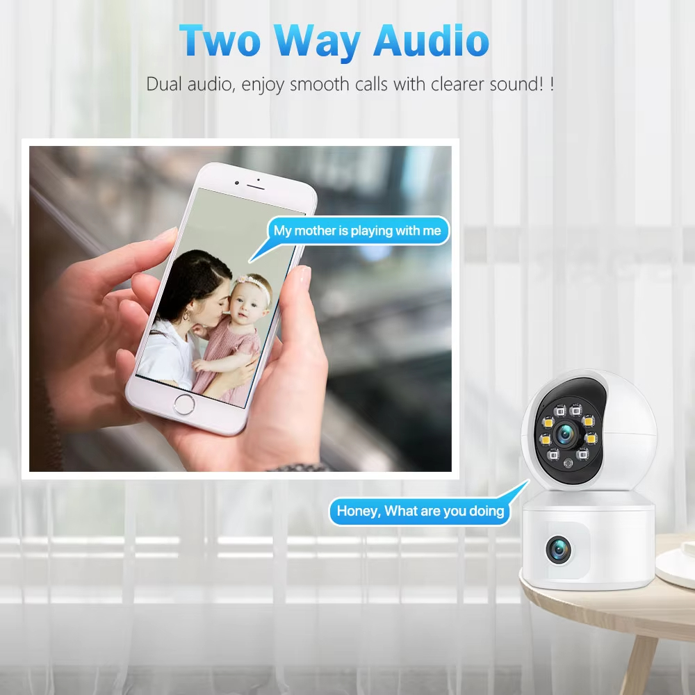 6MP ICSEE WiFi IP 카메라 듀얼 렌즈 듀얼 - Eufy Camera E220 리뷰 및 가격