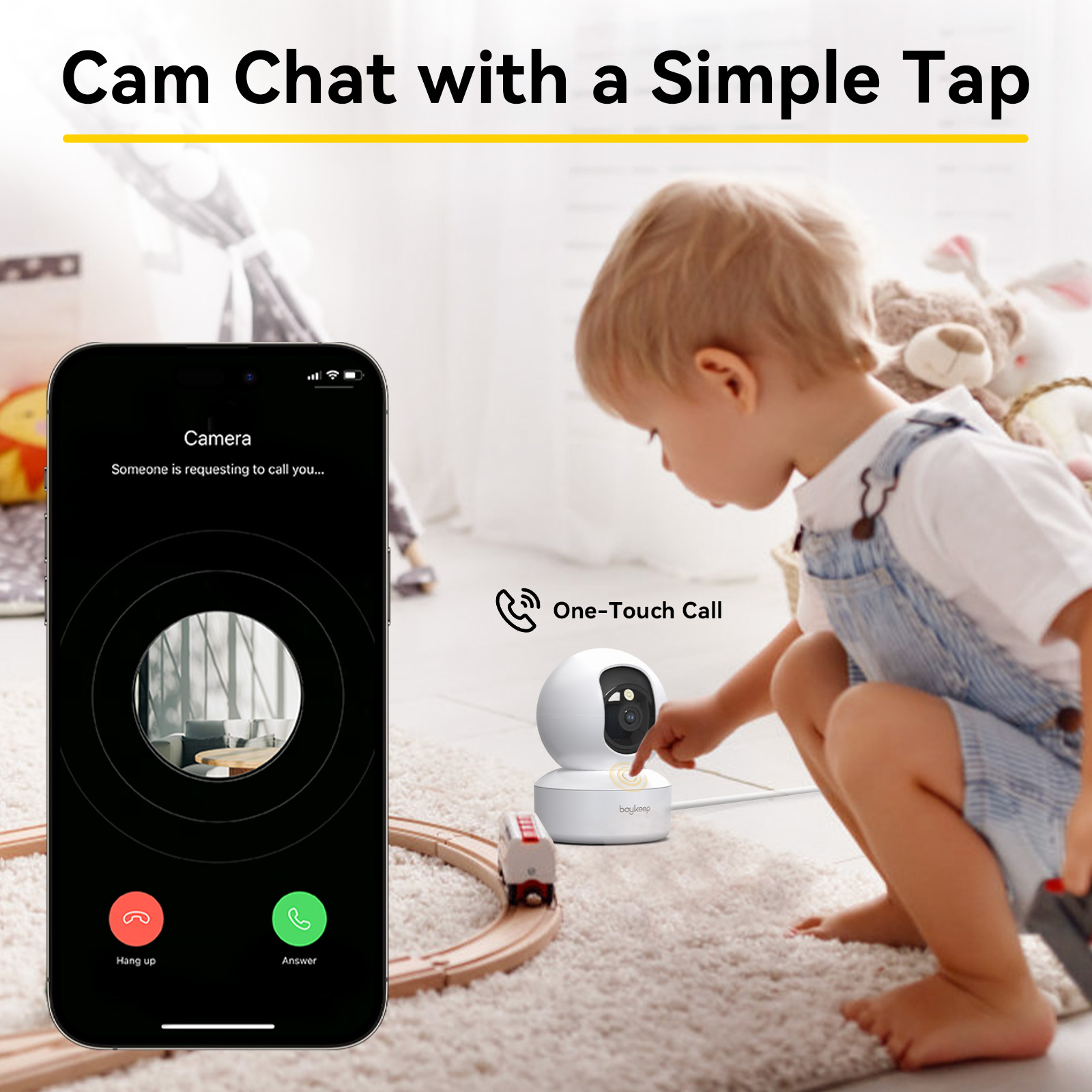 Boykeep 2K 애완견 카메라(휴대폰 앱 포함),  - Eufy Camera E220 리뷰 및 가격
