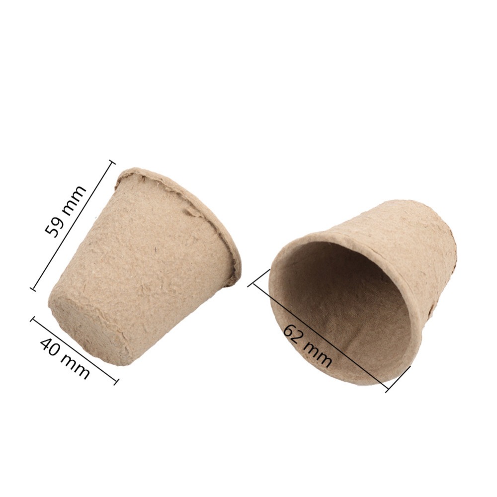 20pcs 6.2cm 환경 보호 정원 라운드 이탄 냄비 - Peat Pellet Tray 리뷰 및 가격